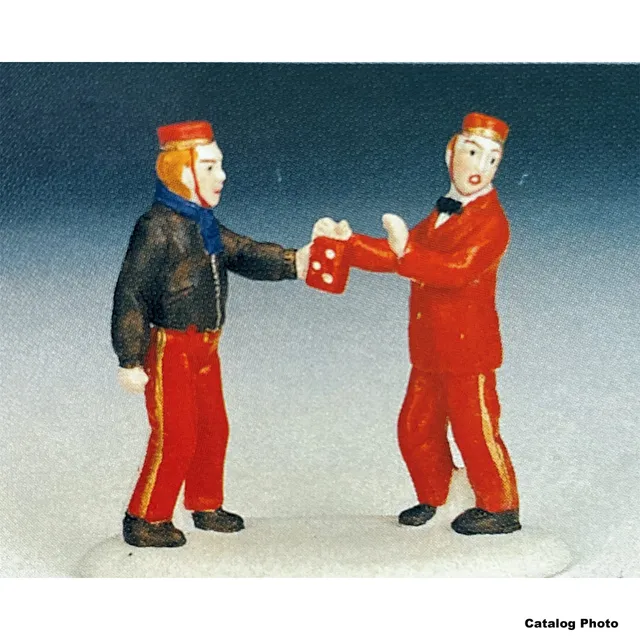 lemax-the-movie-ushers-no-more-popcorn-figurines-ouvreurs-cin-ma image 1
