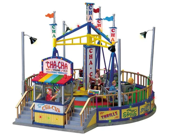 lemax-the-cha-cha-b-timent-miniature-de-village-de-collection image 1