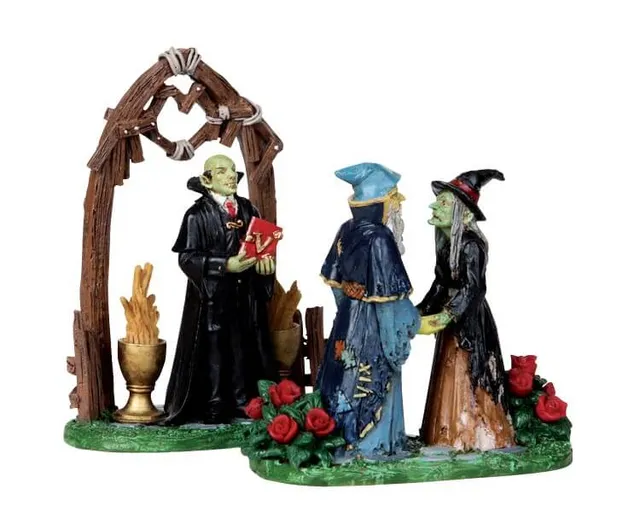 lemax-nocturnal-nuptials-d-coration-village-miniature-spooky-town image 1