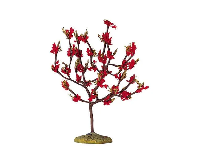 lemax-red-plum-medium-arbre-miniature-rouge-prune image 1