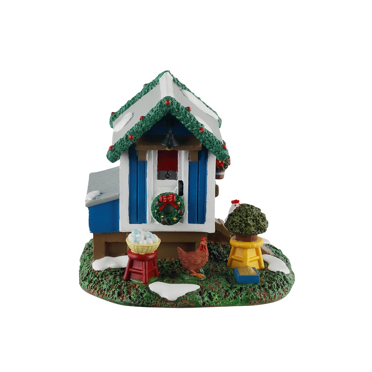 lemax-backyard-chicken-coop-poulailler-miniature-caddington image 2