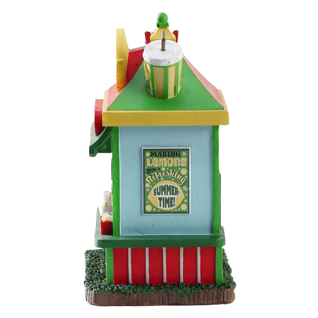lemax-lemonade-popcorn-stand-kiosque-miniature image 2