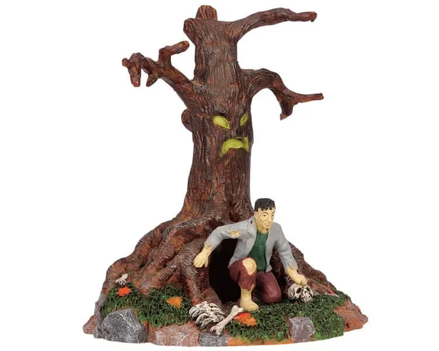 lemax-the-zombie-s-lair-b-timent-miniature-spooky-town image 1