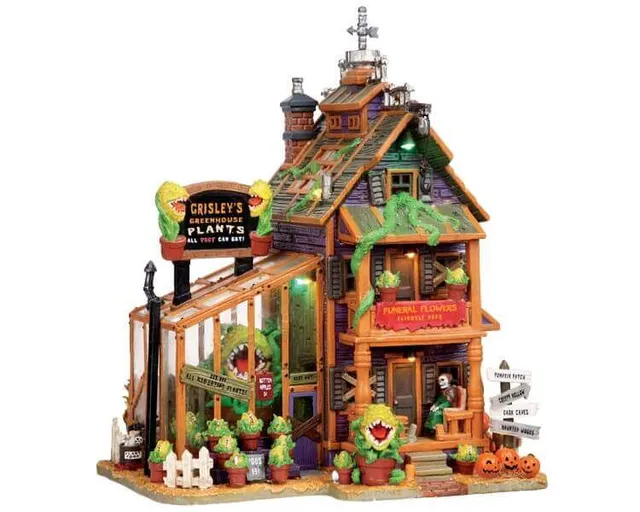 lemax-grisley-s-greenhouse-b-timent-miniature-clair image 1