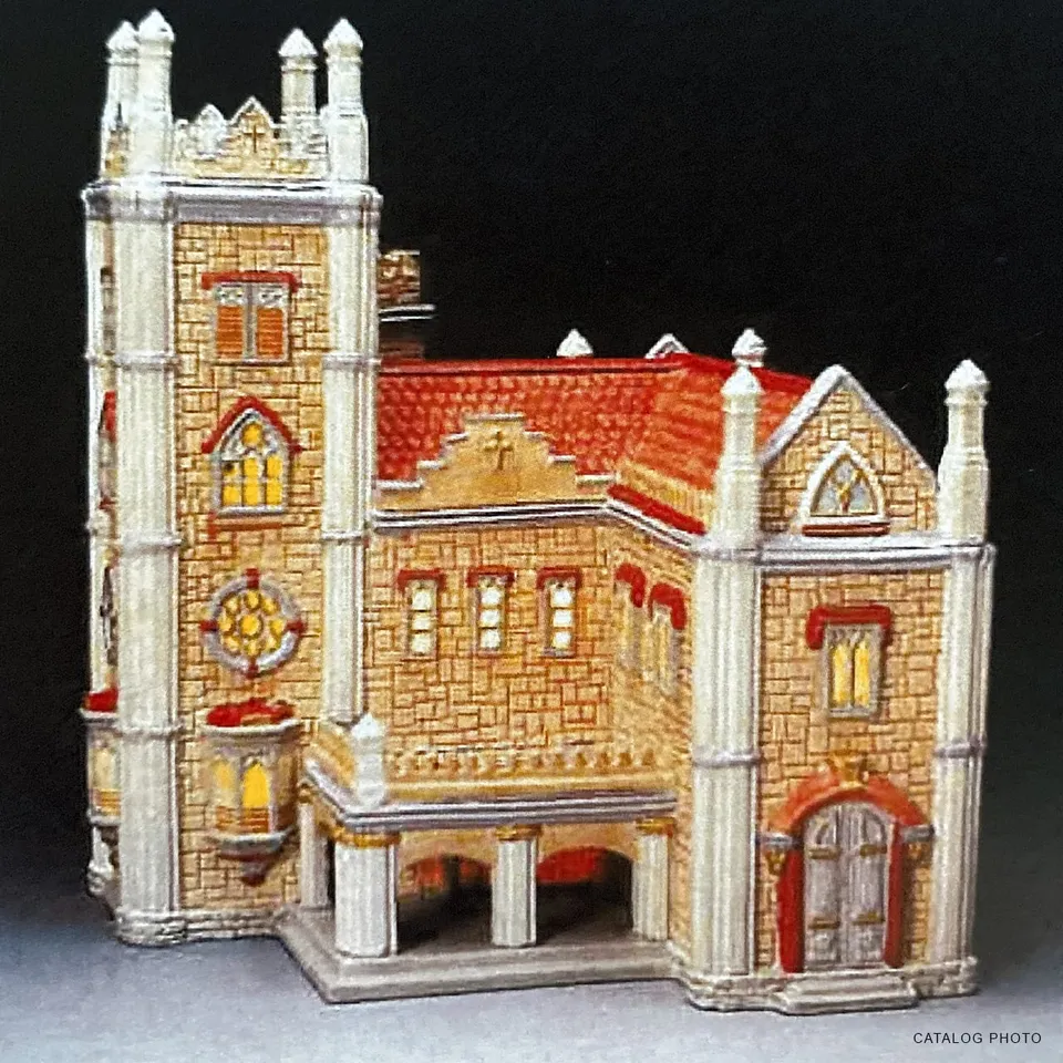 lemax-durham-cathedral-cath-drale-miniature-village image 1