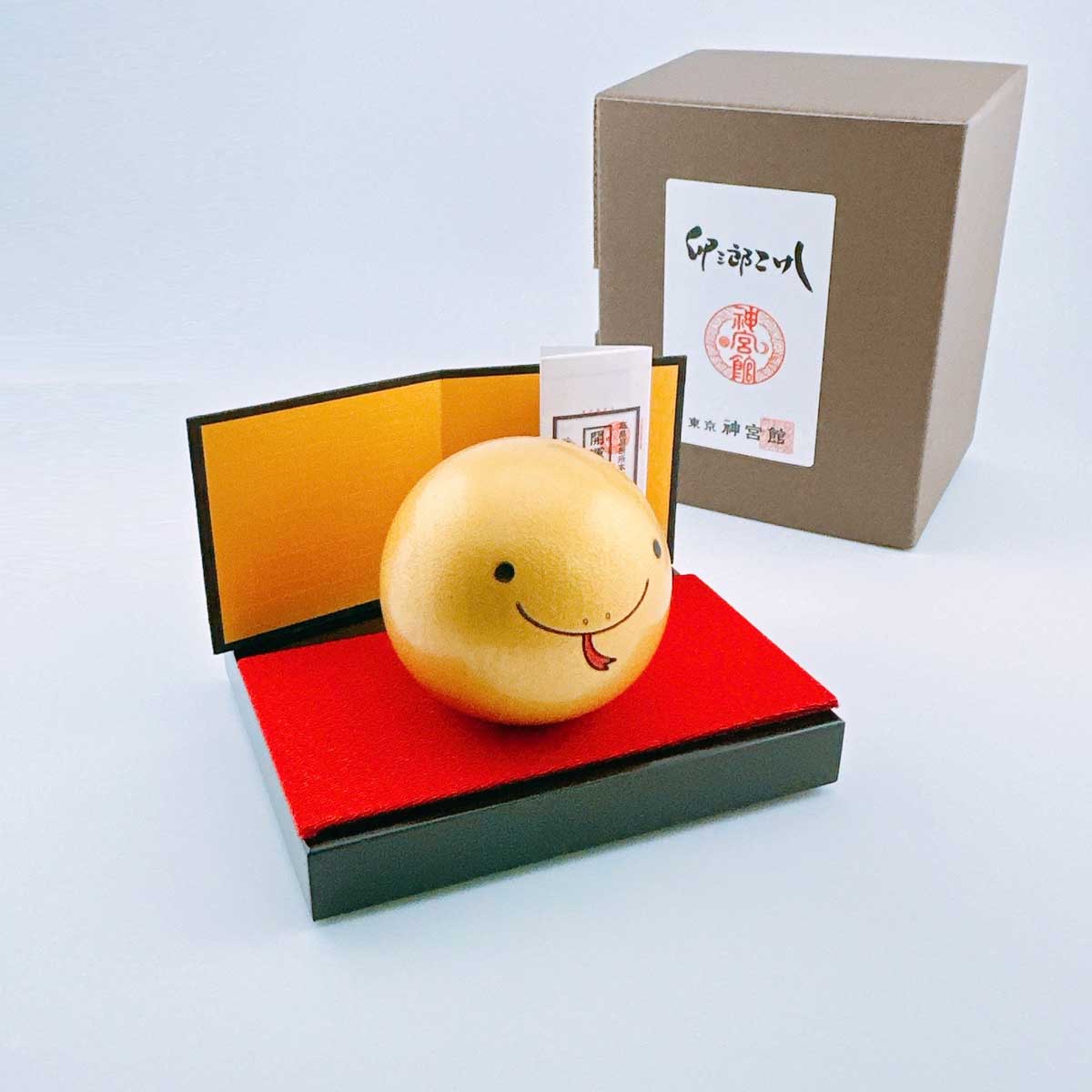 usaburo-kokeshi-yurakoro-serpent-culbuto-bois-s-l-zodiaque image 4
