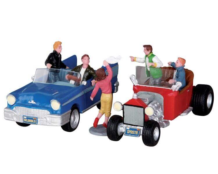lemax-drag-race-figurine-miniature-de-collection image 1