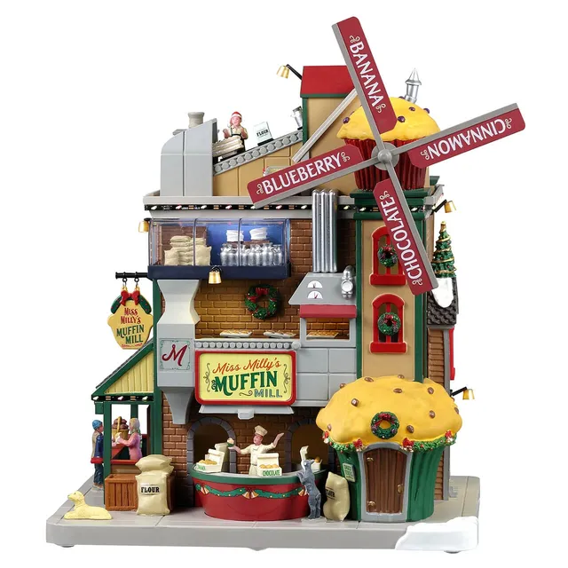 lemax-miss-milly-s-muffin-mill-boutique-de-no-l-illumin-e-caddington image 1