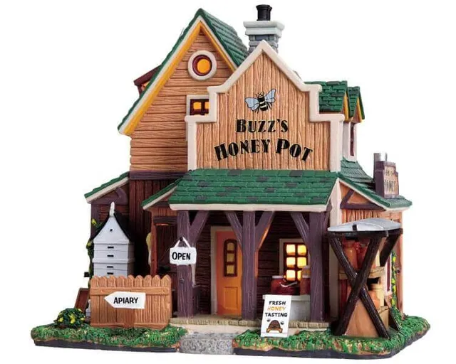 lemax-buzz-s-honey-pot-b-timent-gourmand-lumineux image 1