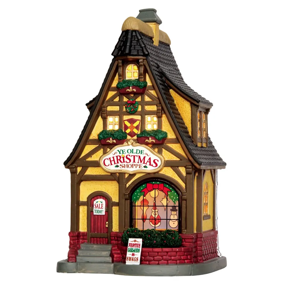 lemax-ye-olde-christmas-shoppe-boutique-miniature-artisanale image 1
