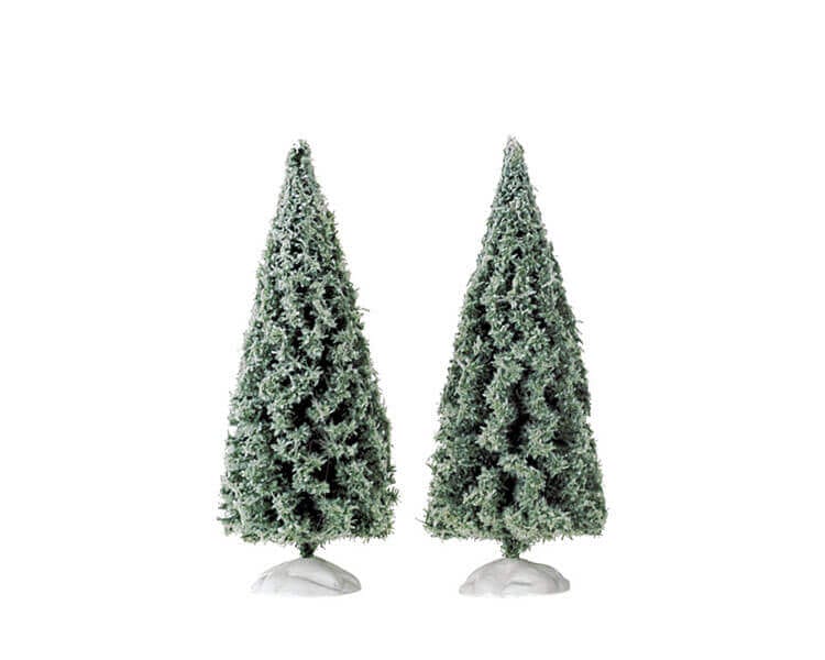 lemax-spruce-tree-small-petit-sapin-vert-miniature image 1