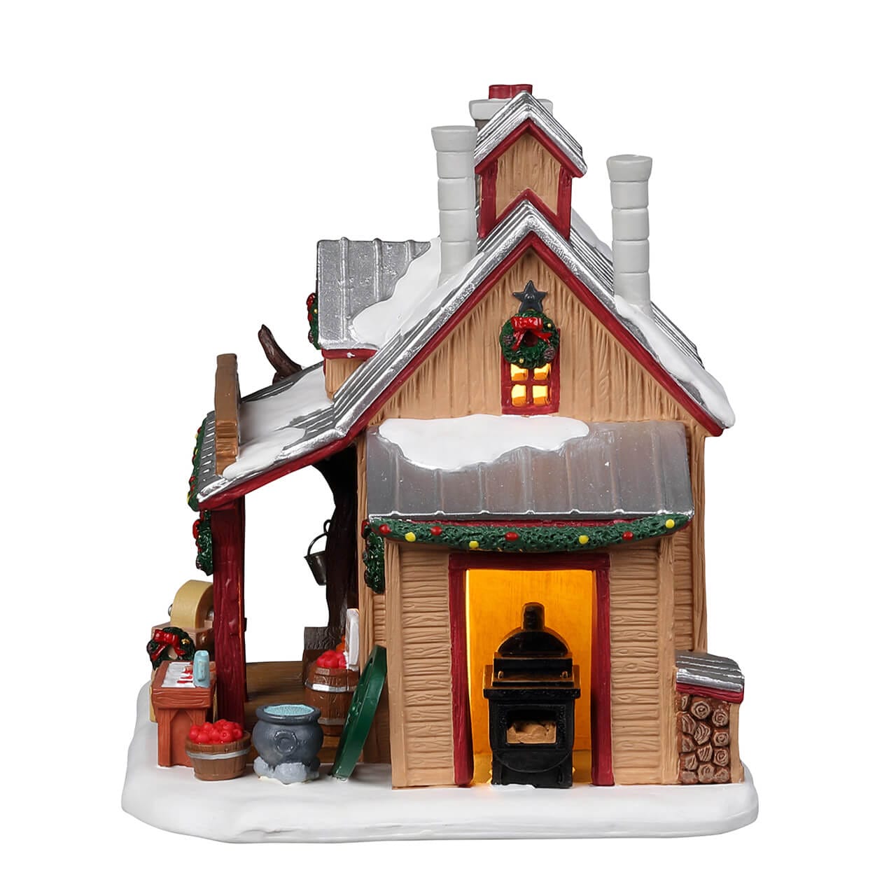 lemax-maple-roads-sugar-shack-cabane-sucre-miniature-vail-village image 3