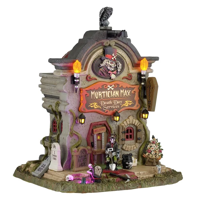 lemax-mortician-max-death-day-services-miniature-spooky-town image 1