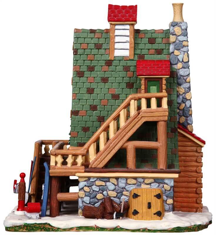 lemax-woodland-retreat-chalet-miniature-de-collection image 3