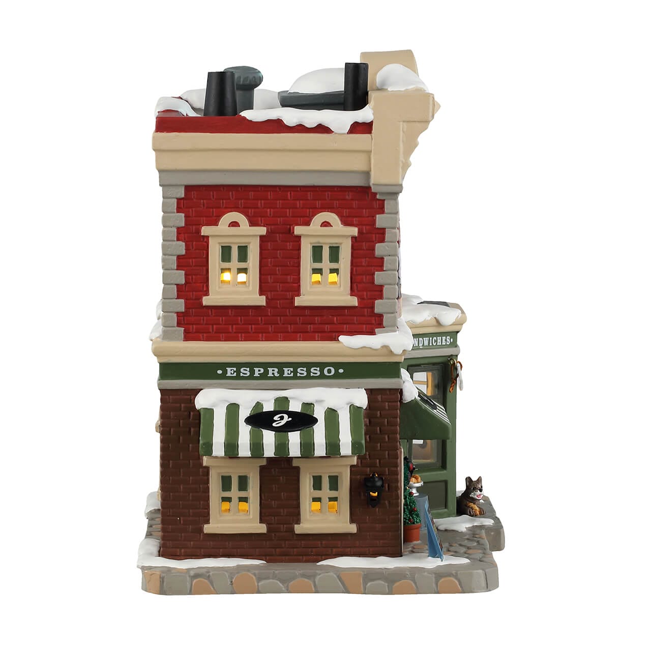 lemax-juliette-s-croissant-coffee-shop-b-timent-miniature-village-caddington image 2