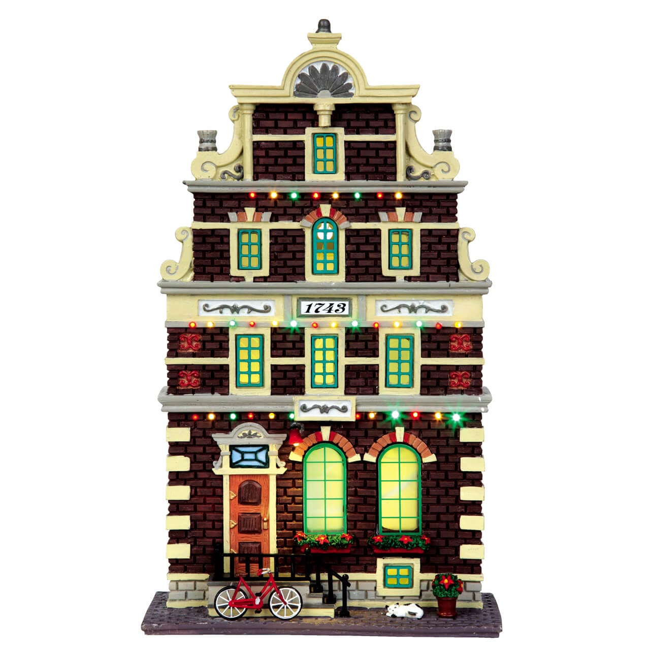lemax-mr-van-halen-maison-miniature-lumineuse-anim-e image 1