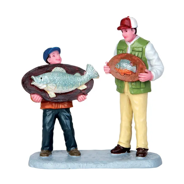 lemax-fishing-memories-figurine-miniature-de-collection image 1