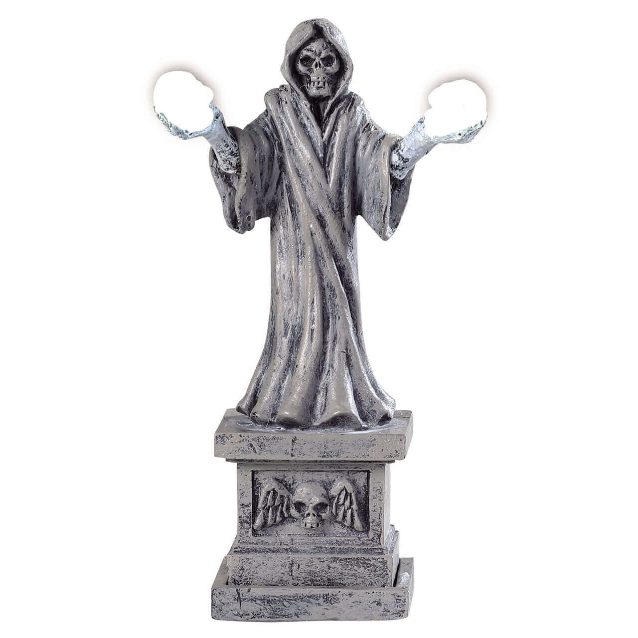 lemax-skeleton-lamp-lampadaire-halloween-spooky-town image 1
