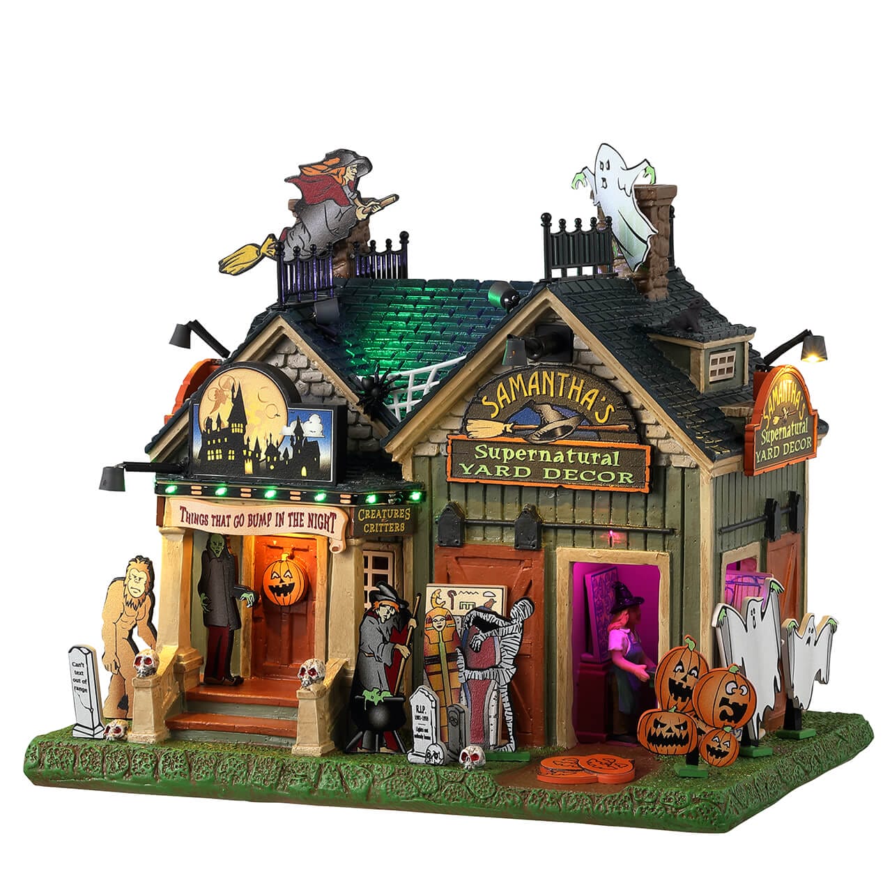 lemax-samantha-s-supernatural-d-cor-boutique-halloween-spooky-town image 1