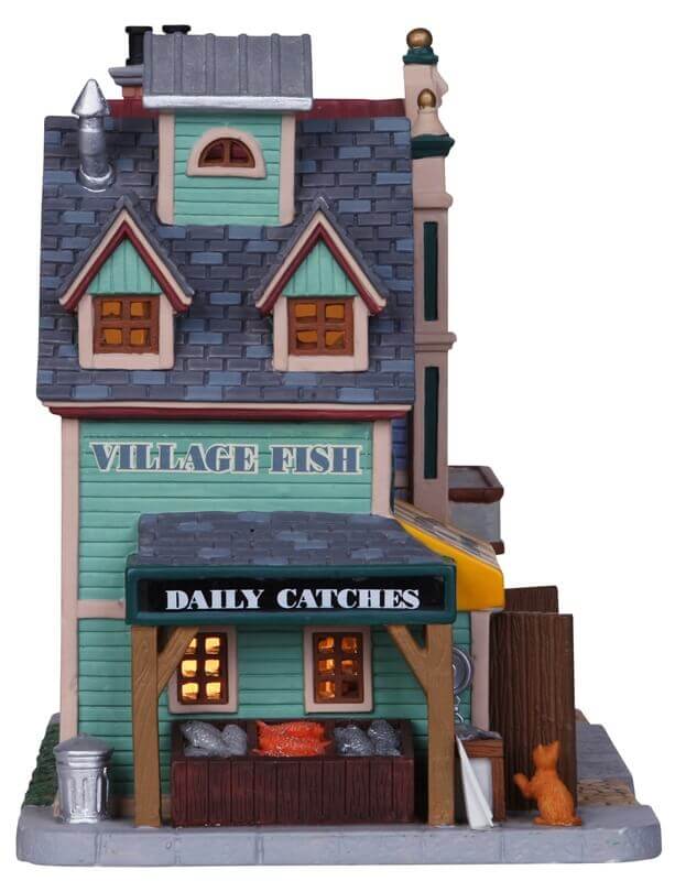 lemax-ed-s-butcher-shop-village-fish-b-timent-boutique-boucherie-miniature image 2