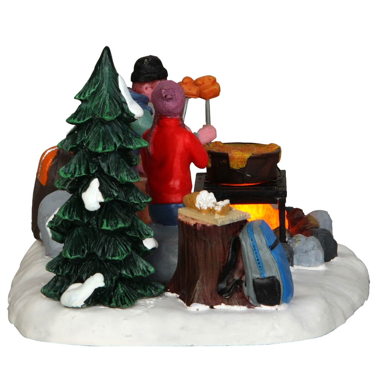 lemax-campfire-fondue-sc-ne-miniature-vail-village image 2