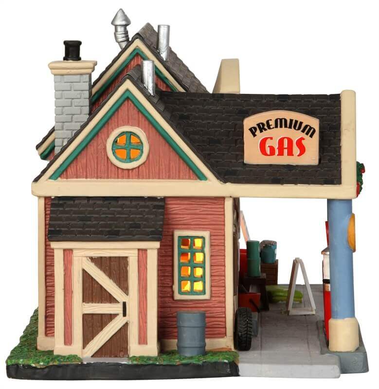 lemax-lou-s-garage-b-timent-miniature-de-collection image 2