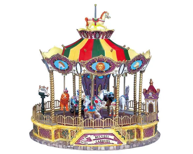 lemax-belmont-carousel-man-ge-carrousel-miniature image 1
