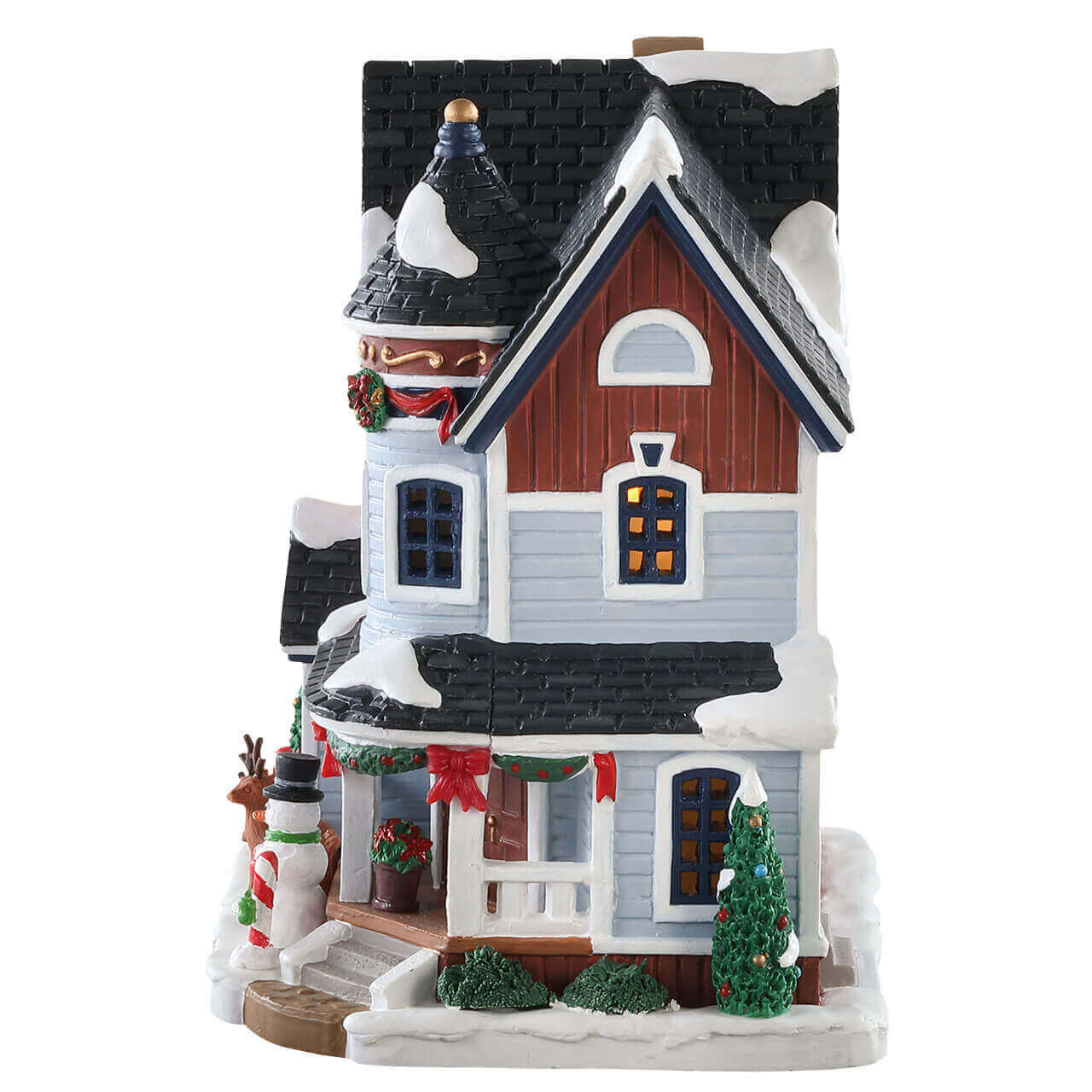 lemax-christmas-residence-2018-maison-de-village-illumin-e-exclusivit-michaels image 2