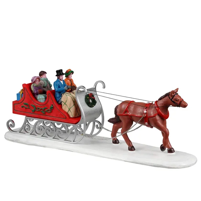 lemax-victorian-sleigh-tra-neau-victorien-caddington image 1