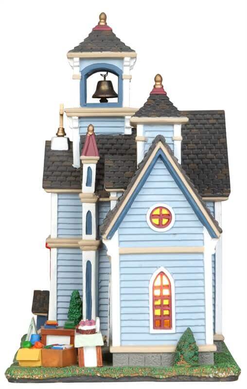 lemax-church-bazaar-b-timent-miniature-village-de-no-l image 3