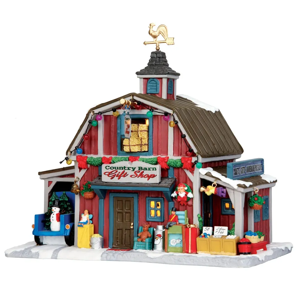 lemax-country-barn-gift-shop-grange-boutique-cadeaux-miniature image 1