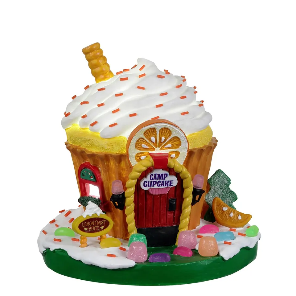 lemax-lemon-twist-suite-chalet-miniature-citron-meringu image 1