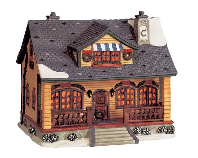 lemax-cape-cottage-maison-miniature-de-collection image 1