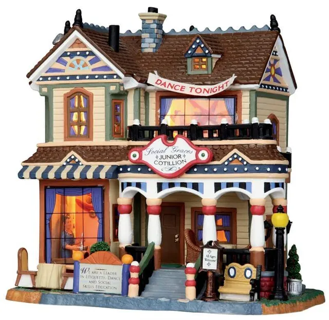 lemax-social-graces-junior-cotillion-figurine-miniature-sc-ne-de-danse image 1