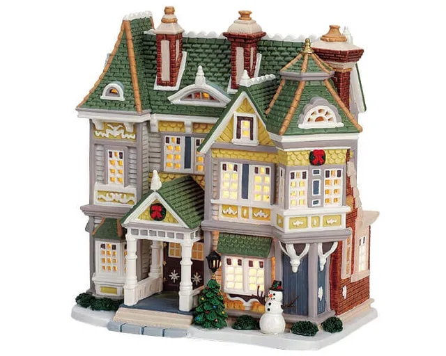 lemax-hanford-house-maison-miniature-lumineuse image 1