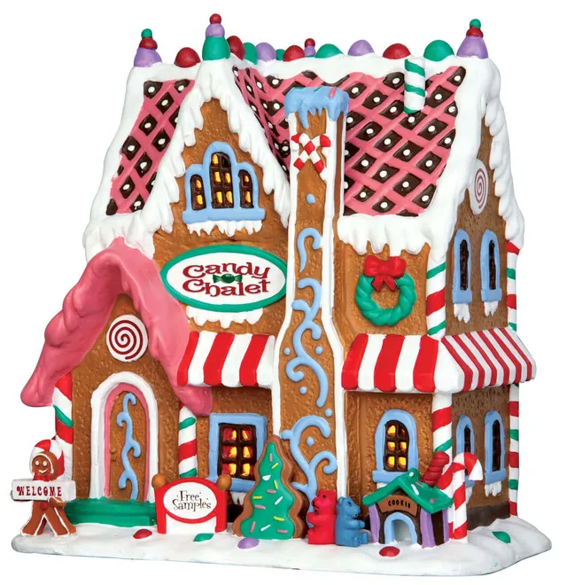 lemax-gingerbread-house-maison-miniature-sugar-n-spice image 1