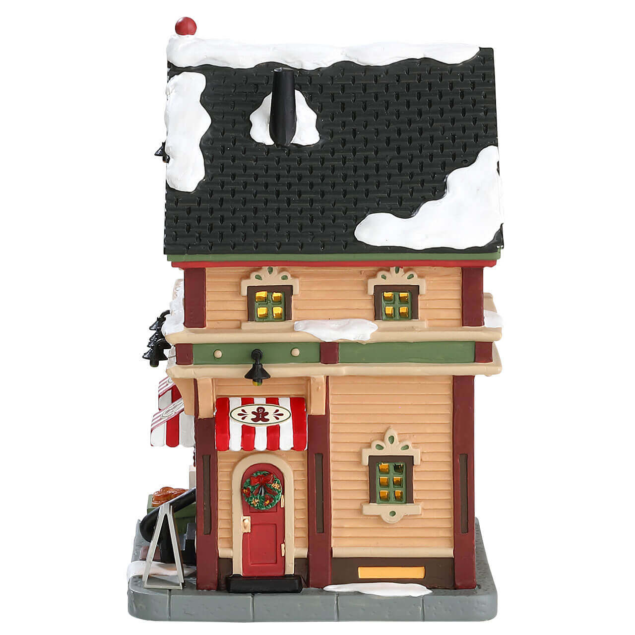 lemax-ginny-s-gingerbread-cottage-maison-pain-d-pice-miniature image 2