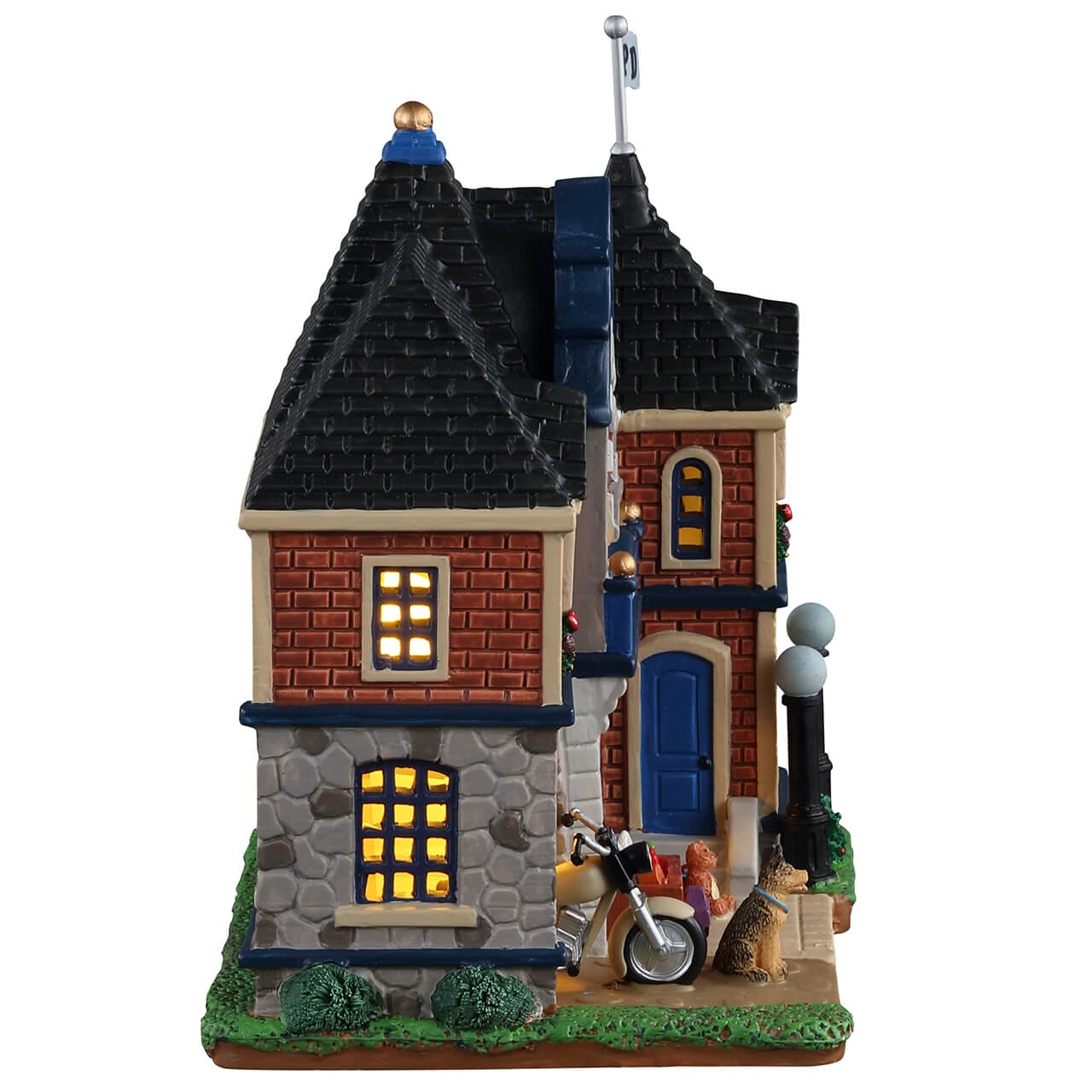 lemax-city-police-station-b-timent-miniature-de-village image 2