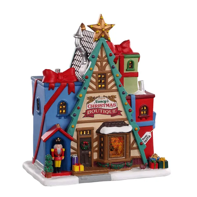 lemax-nancy-s-christmas-boutique-boutique-de-no-l-miniature-lumineuse-caddington image 1