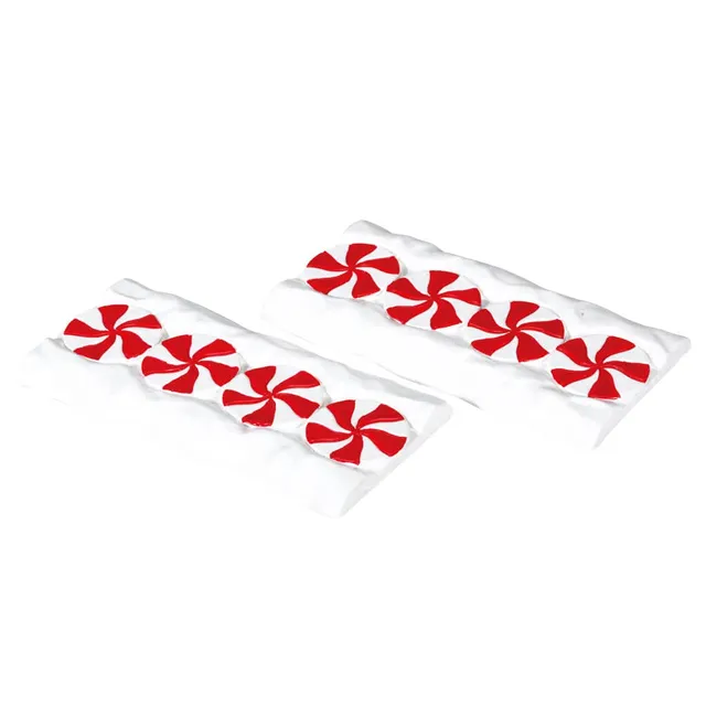 lemax-candy-cane-lane-straight-set-of-2-accessoires-rue-miniature-sugar-n-spice image 1