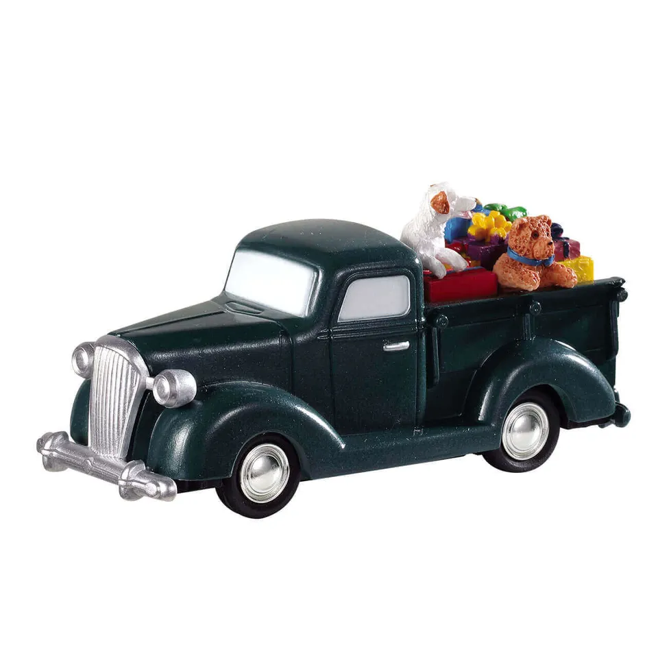 lemax-bringing-presents-home-figurine-village-miniature image 1
