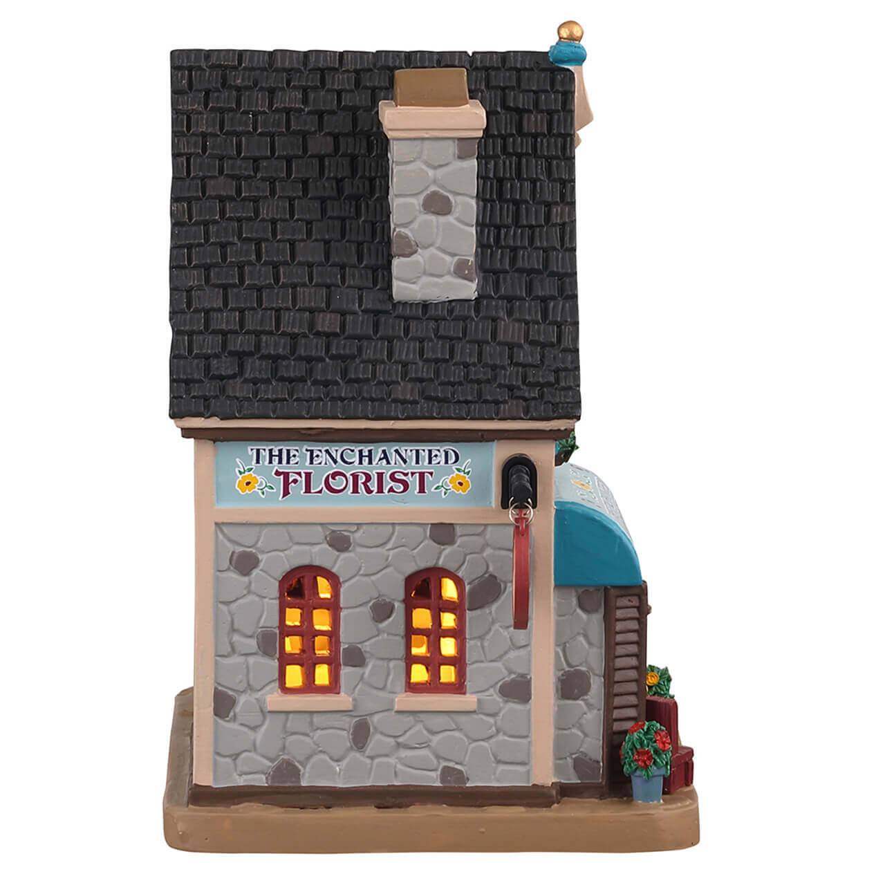 lemax-the-enchanted-florist-boutique-fleuriste-miniature-caddington image 2