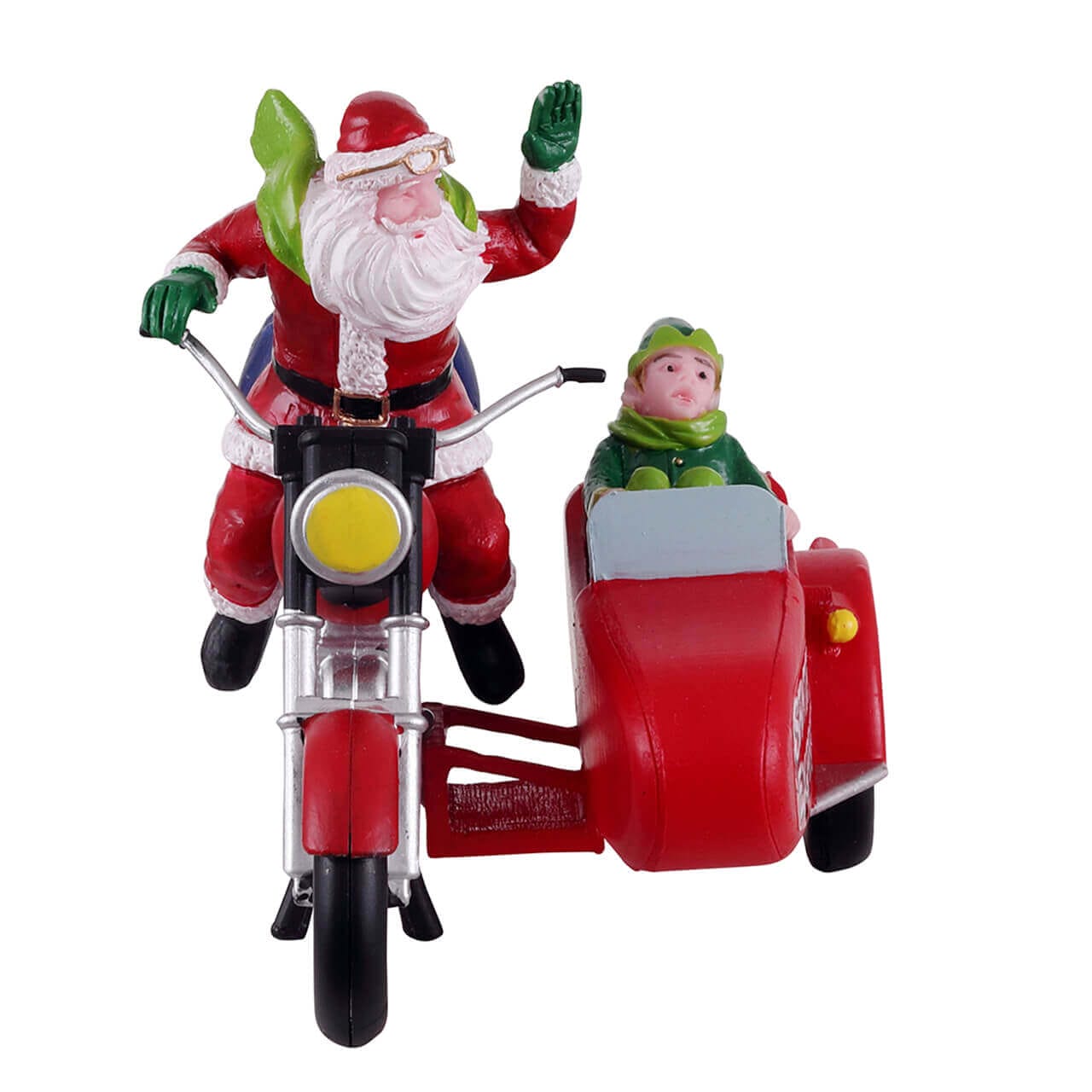 lemax-santa-express-p-re-no-l-moto-side-car-elfe image 2