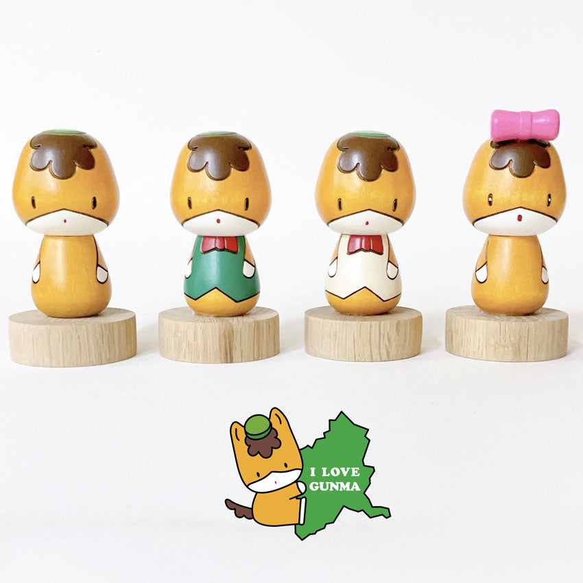 usaburo-kokeshi-gunma-chan-ruban-kokeshi-yura-koro-85-mm image 7
