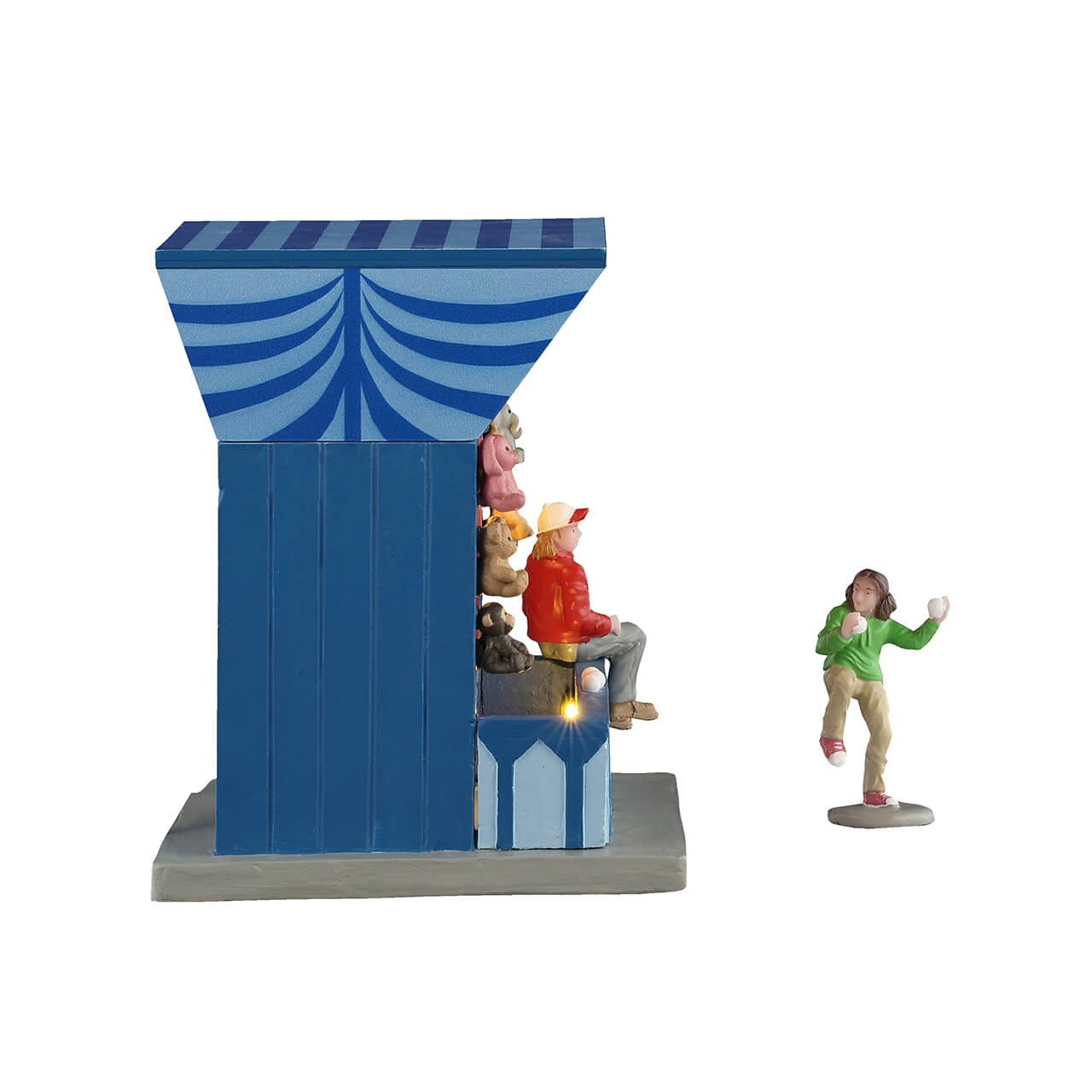 lemax-crash-cans-game-jeu-de-bo-tes-f-te-foraine-miniature image 2