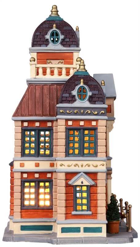 lemax-court-house-b-timent-miniature-palais-de-justice-de-collection image 3