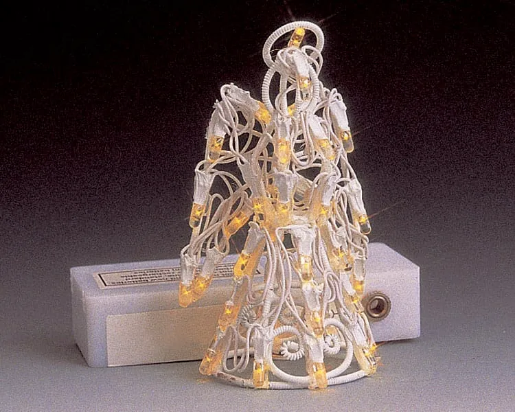 lemax-lighted-sculpture-angel-figurine-lumineuse-de-collection image 1