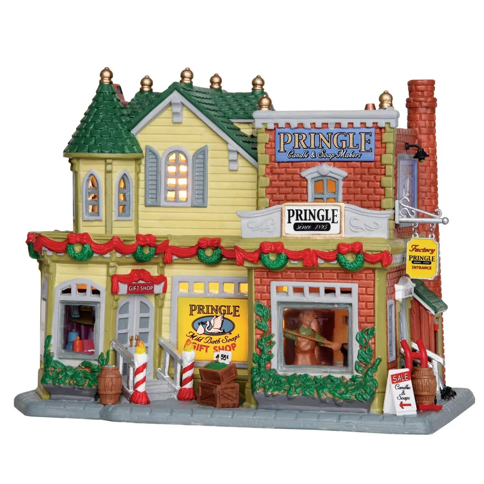 lemax-pringle-candle-soap-makers-boutique-miniature-illumin-e image 1
