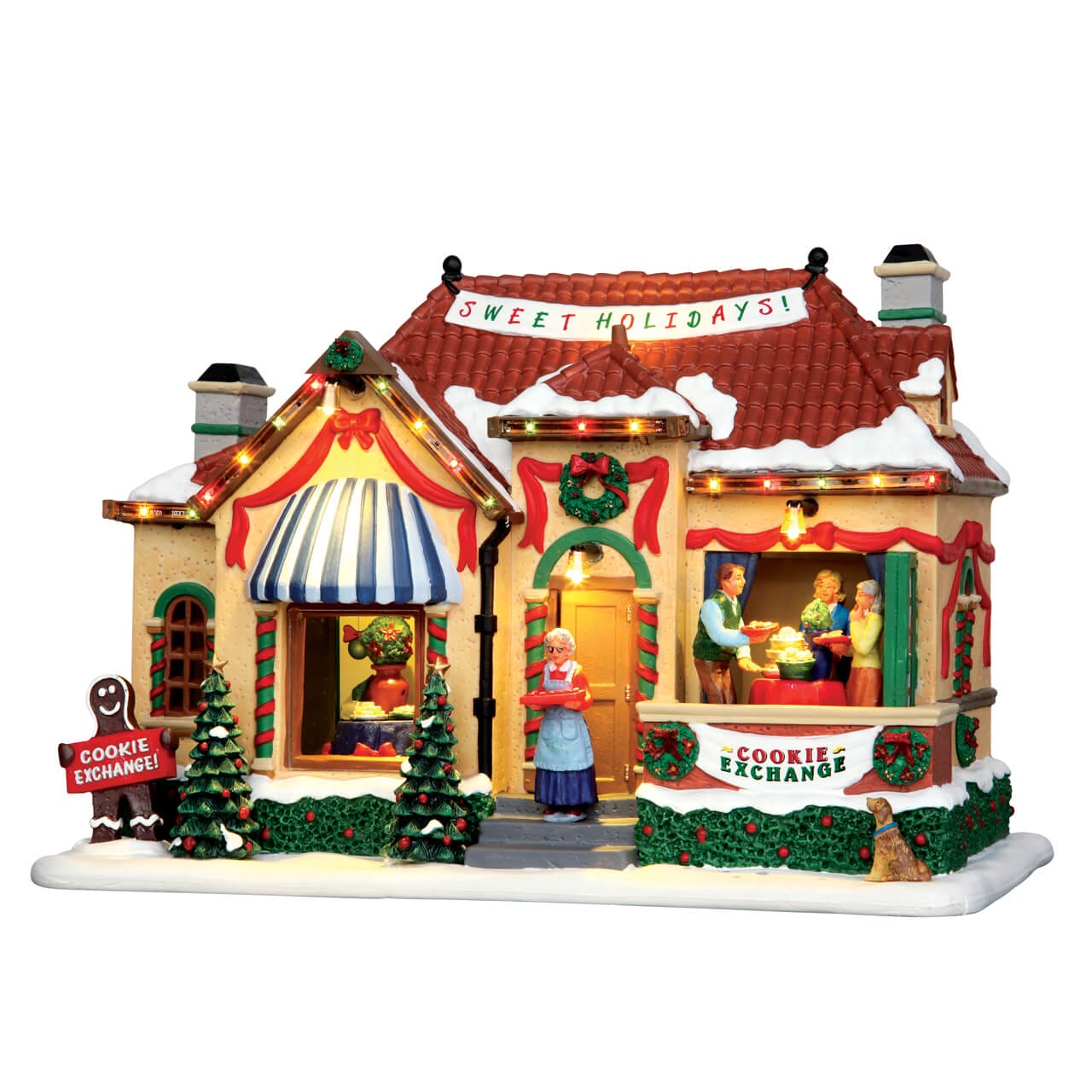 lemax-cookie-exchange-party-maison-miniature-de-no-l-illumin-e image 1