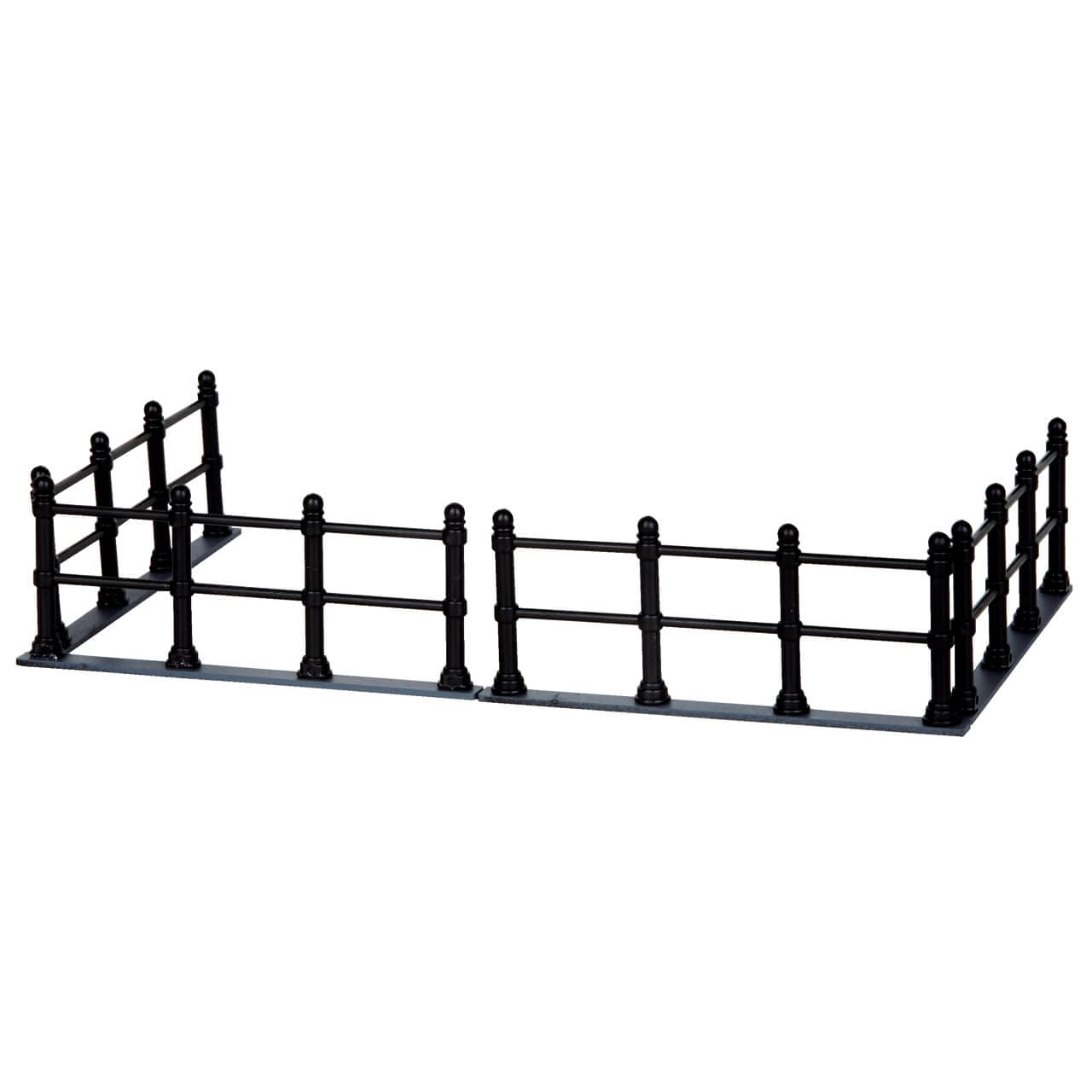 lemax-canal-fence-set-of-4-lot-4-barri-res-village-caddington image 1